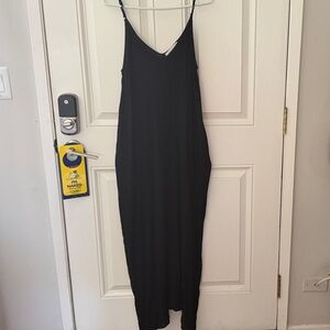 Love Stitch black cocoon dress